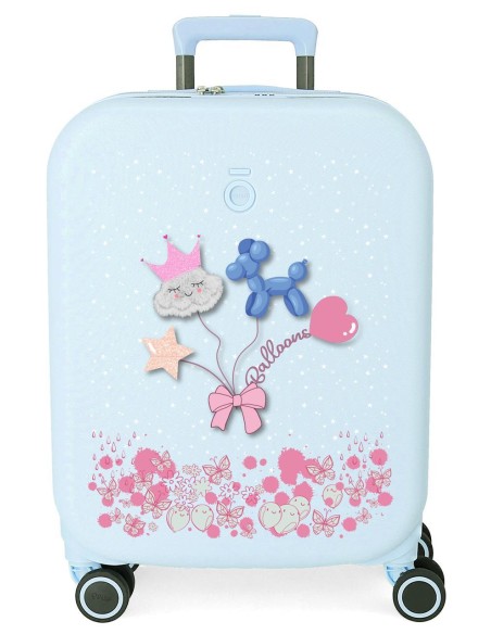 9558621 TROLLEY ABS 55CM.C/EXP. 4R. ENSO BALLONS TURQUESA