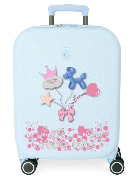 9559121 TROLLEY ABS 55CM.4R.ENSO BALLONS TURQUESA 9559121 TROLLEY ABS 55CM.4R.ENSO BALLONS TURQUESA