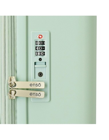 9569124 TROLLEY ABS 55CM.4R.ENSO LOVE ICE CREAM VERDE MENT