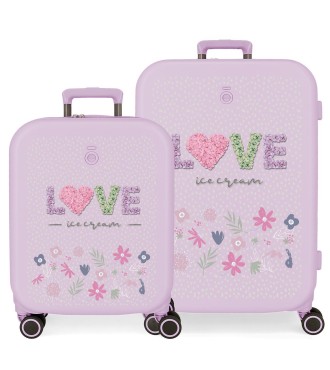 9569523 SET/2 TROLLEY  ABS 55-70CM.4R.ENSO LOVE ICE CREAM LI
