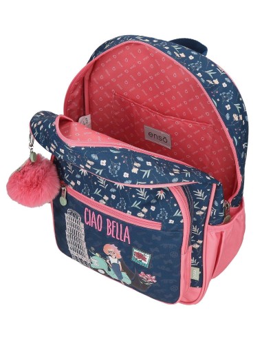 95724T1 MOCHILA ADAP. C/CARRO 38CM.ENSO CIAO BELLA