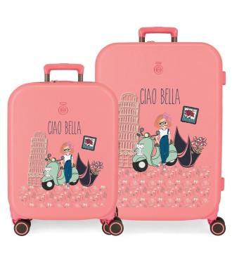 9579522 SET/2 TROLLEY  ABS 55-70CM.4R.ENSO CIAO BELLA CORAL