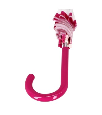 7528832 PARAGUAS BASTON PEQ.AUTO.PJL HYDRA FUCSIA 2