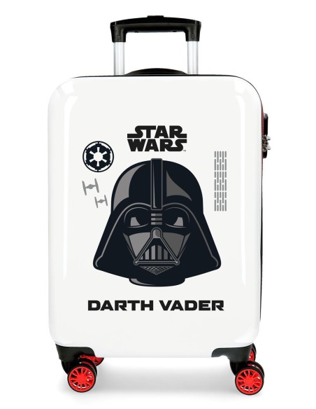 4551723 TROLLEY ABS 55CM.4R.STAR WARS DARTH VADER BLANCO