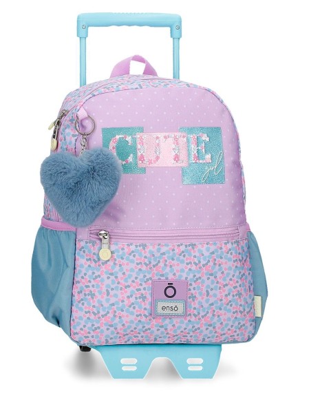 95323T1 MOCHILA ADAP. C/CARRO 32CM.ENSO CUTE GIRL 95323T1 MOCHILA ADAP. C/CARRO 32CM.ENSO CUTE GIRL