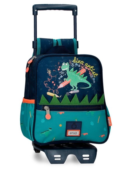 95421T1 MOCHILA ADAP. C/CARRO 25 CM. ENSO DINO ARTIST 95421T1 MOCHILA ADAP. C/CARRO 25 CM. ENSO DINO ARTIST