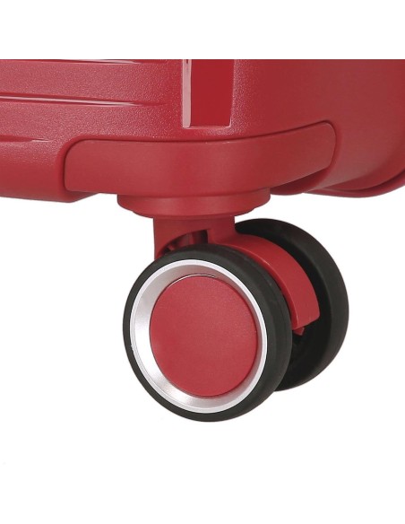 5329123 TROLLEY PP 55CM.4R.MOVOM INARI ROJO