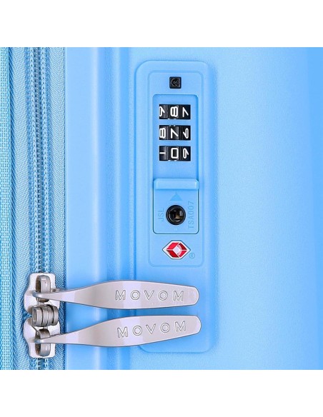 5329127 TROLLEY PP 55CM.4R.MOVOM INARI AZUL 5329127 TROLLEY PP 55CM.4R.MOVOM INARI AZUL