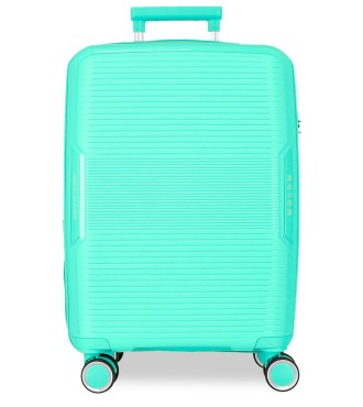 5329128 TROLLEY PP 55CM.4R.MOVOM INARI TURQUESA