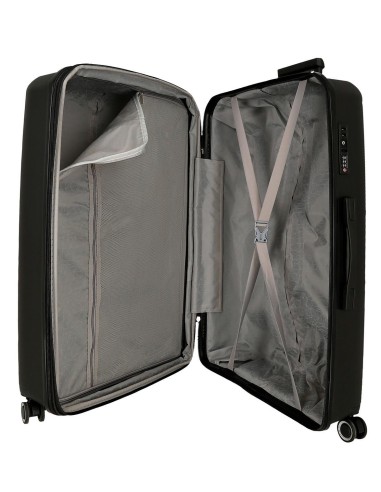 5329221 TROLLEY PP 68CM. C/EXP. 4R.MOVOM INARI NEGRO