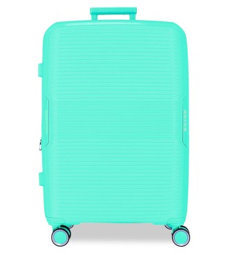 5329228 TROLLEY PP 68CM. C/EXP. 4R.MOVOM INARI TURQUESA