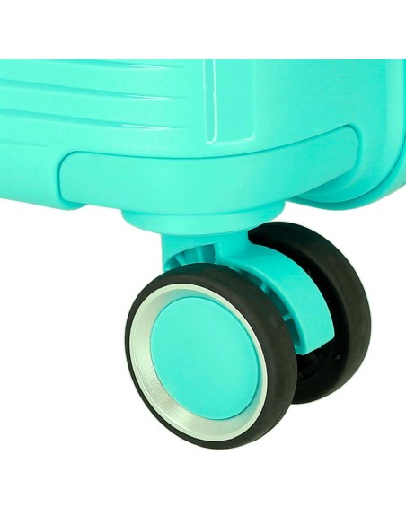 5329228 TROLLEY PP 68CM. C/EXP. 4R.MOVOM INARI TURQUESA