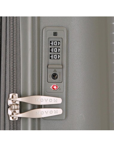 5329424 SET/3 TROLLEY PP 55-68-78CM.4R.MOVOM INARI GRIS