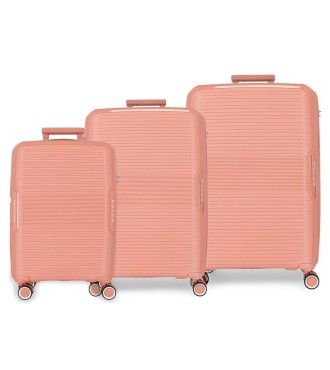 5329426 SET/3 TROLLEY PP 55-68-78CM.4R.MOVOM INARI NUDE