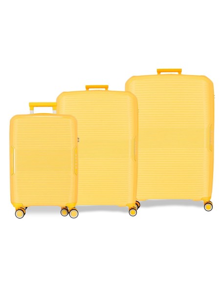 5329429 SET/3 TROLLEY PP 55-68-78CM.4R.MOVOM INARI AMARILLO 5329429 SET/3 TROLLEY PP 55-68-78CM.4R.MOVOM INARI AMARILLO