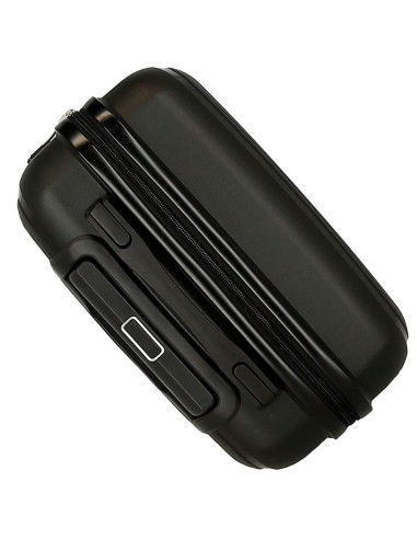 5329521 SET 2/TROLLEY PP 55-68CM.4R. MOVOM INARI NEGRO