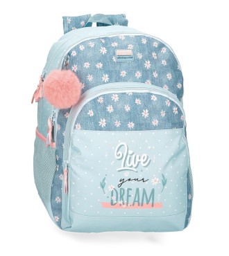 37626D1 MOCHILA ADAP. 46CM 2C.MOVOM LIVE YOUR DREAMS