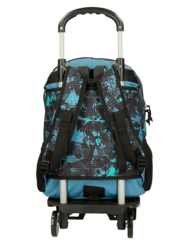 41924T1 MOCHILA ADAP.42CM C/CARRO ROLL ROAD SOCCER