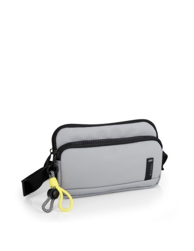 Bolso Bandolera Pequeña Mujer Gabol Leire Gris Bolsos Muj...