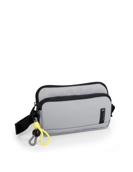 Bolso Bandolera Pequeña Mujer Gabol Leire Gris Bolsos Muj...