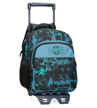 41921T1 MOCHILA ADAP.C/CARRO 28CM.ROLL ROAD SOCCER