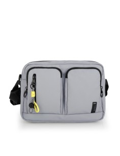 Bolso Bandolera Mujer Gabol Leire Gris Bolsos Mujer | Fraber