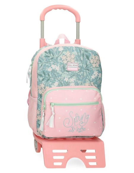 40823T2 MOCHILA ADAP. 38CM C/CARRO ROLL ROAD SPRING IS HERE 40823T2 MOCHILA ADAP. 38CM C/CARRO ROLL ROAD SPRING IS HERE