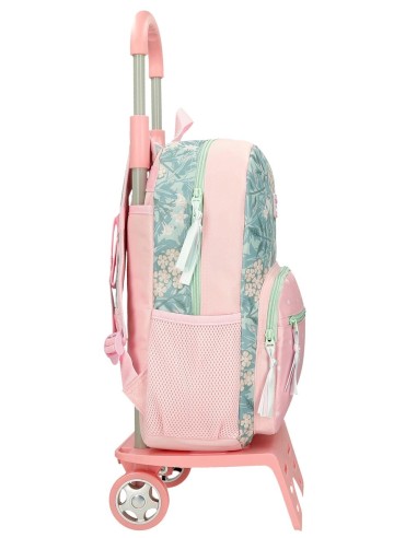 40823T2 MOCHILA ADAP. 38CM C/CARRO ROLL ROAD SPRING IS HERE