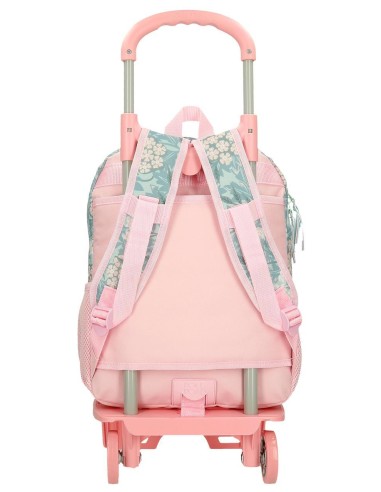 40823T2 MOCHILA ADAP. 38CM C/CARRO ROLL ROAD SPRING IS HERE