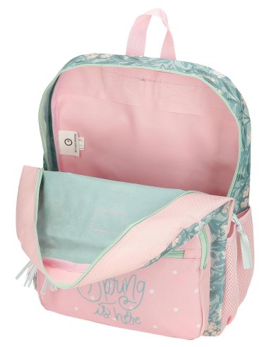 40823T2 MOCHILA ADAP. 38CM C/CARRO ROLL ROAD SPRING IS HERE