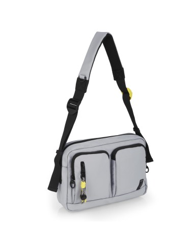 Bolso Bandolera Mujer Gabol Leire Gris Bolsos Mujer | Fraber