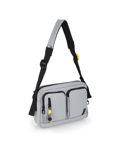 Bolso Bandolera Mujer Gabol Leire Gris Bolsos Mujer | Fraber
