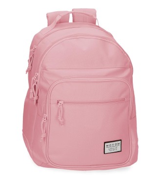 3782424 MOCHILA 42CM. 2C. MOVOM ALWAYS ON THE MOVE ROSA