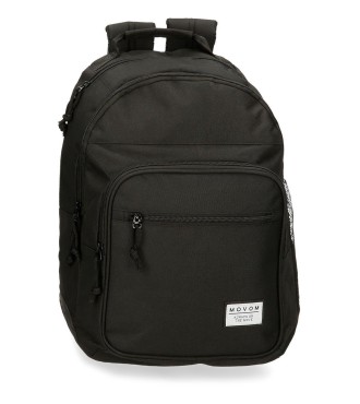 37824D1 MOCHILA ADAP.42CM. 2C. MOVOM ALWAYS ON THE MOVE NEGR