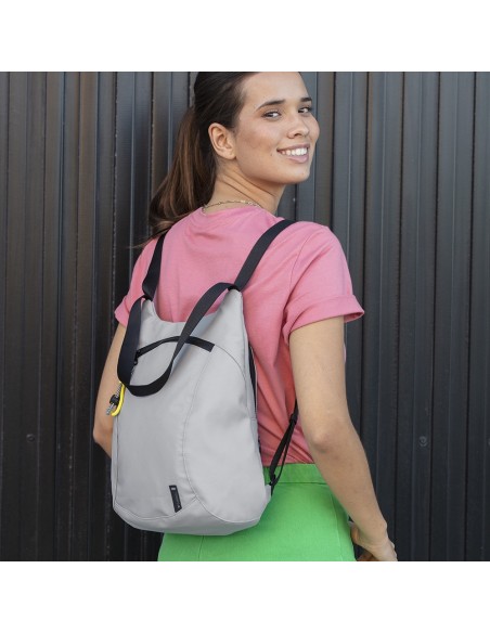 Mochila Mujer Gabol Dolce Leire Gris Mochilas Mujer | Fraber