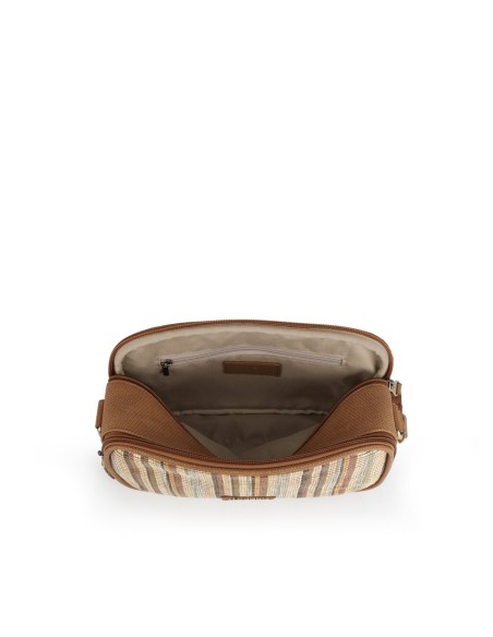 Bolso Cuadrado Pequeño Mujer Gabol Amore Marrón Bolsos Mu...
