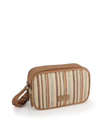 Bolso Cuadrado Pequeño Mujer Gabol Amore Marrón Bolsos Mu...