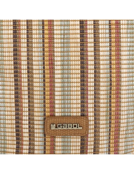 Bolso Cuadrado Pequeño Mujer Gabol Amore Marrón Bolsos Mu...